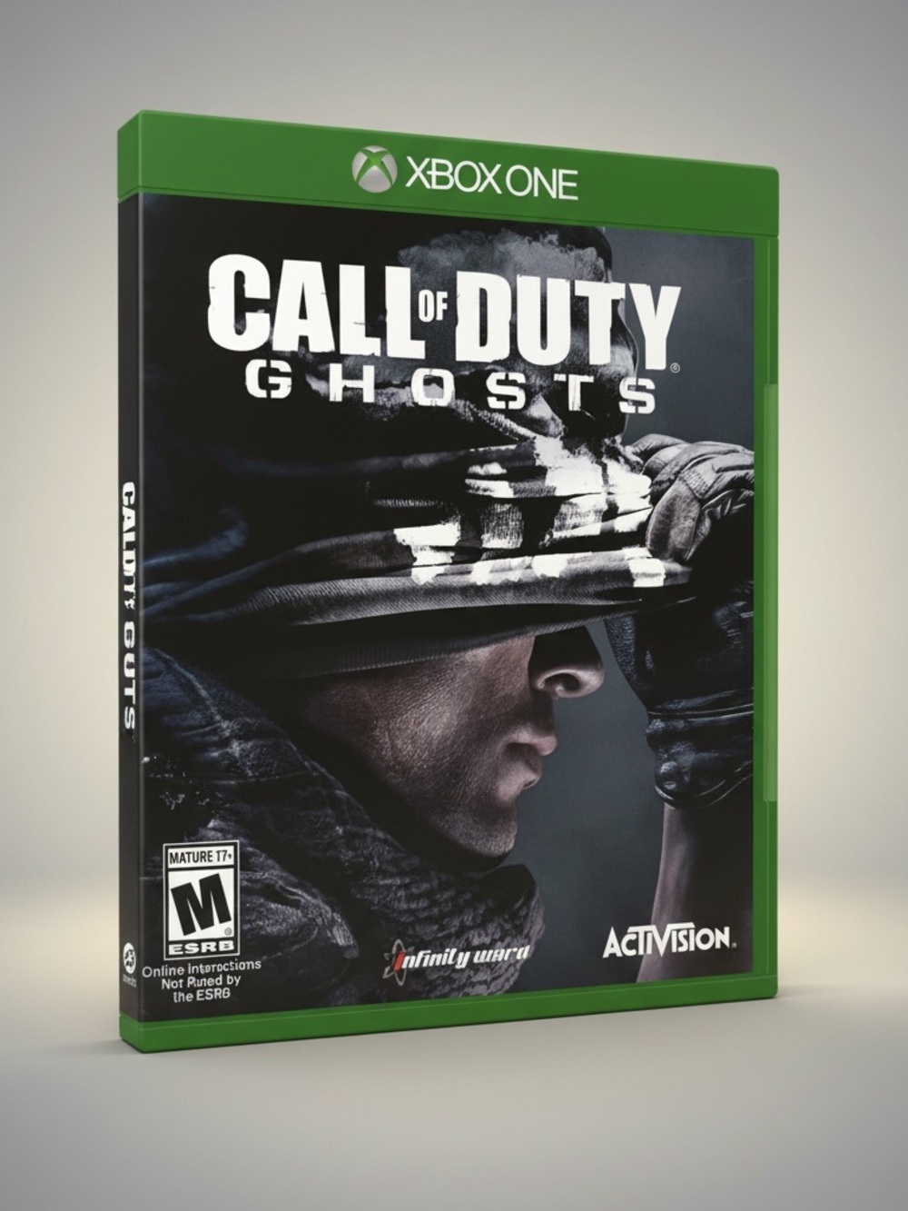 Call of Duty: Ghosts (Xbox One) - Black Game Case